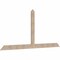 Ekena Millwork Portland Smooth Timber Gable Bracket, Douglas Fir, 108"W x 49"H x 1 1/2"D x 5 1/2"F, 11/12 Pitch GBW108X49X0206POR00SDF - alternate 3